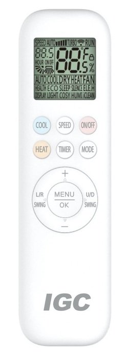 Сплит-система IGC RAS-V12NQR/RAC-V12NQR Freddo S DC Inverter — изображение 4