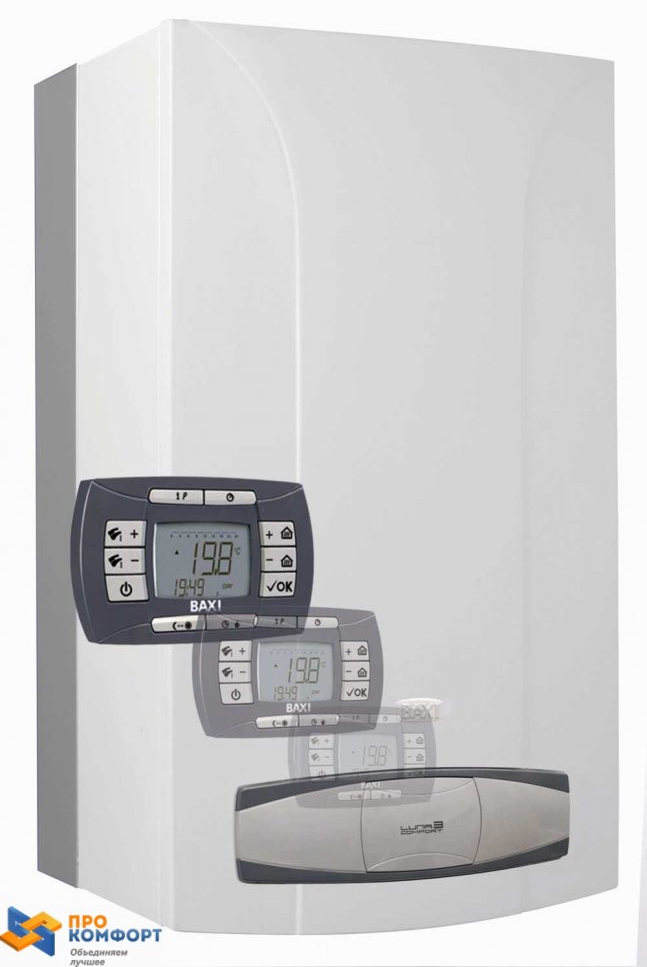 Настенный газовый котел BAXI LUNA-3 Comfort 1.310 Fi — изображение 2