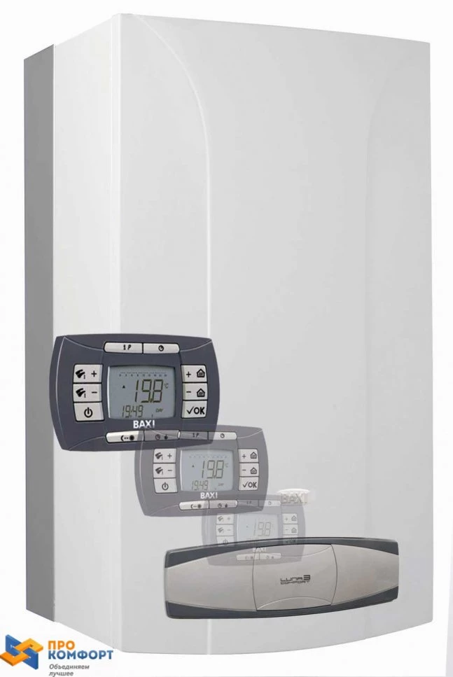 Настенный газовый котел BAXI LUNA-3 Comfort 1.240 Fi — изображение 2
