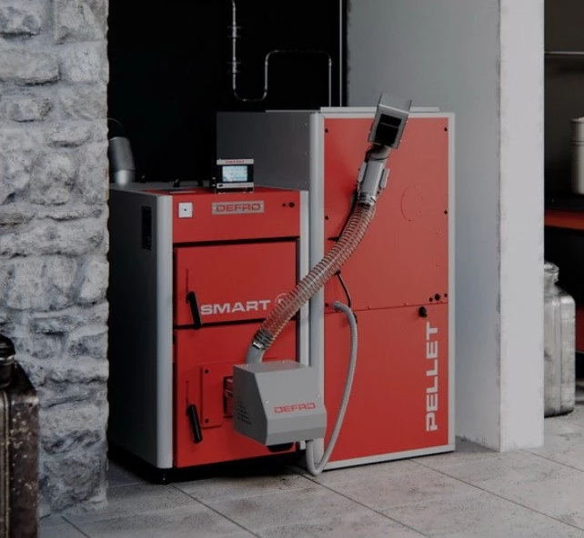Напольный твердотопливный котел Defro Smart Ekopell 38 — изображение 4