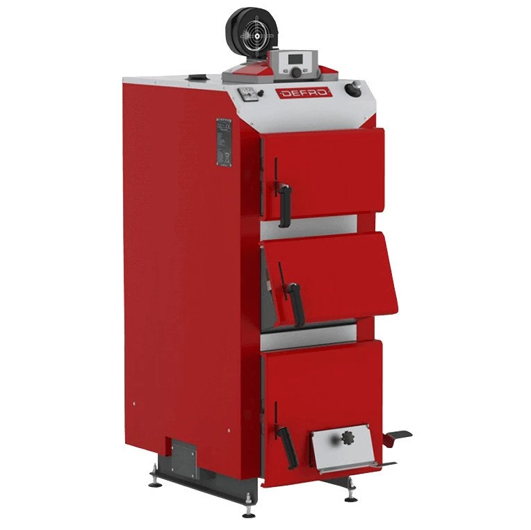 Напольный твердотопливный котел Defro KDR Plus 3A 25