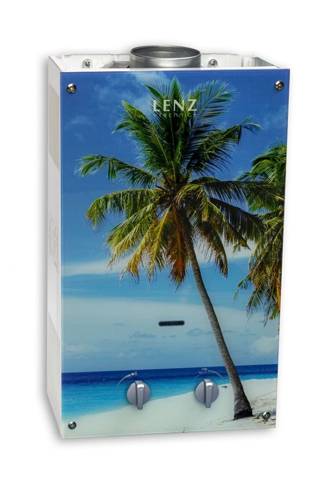 Газовый проточный водонагреватель Lenz Technic 10L Resort