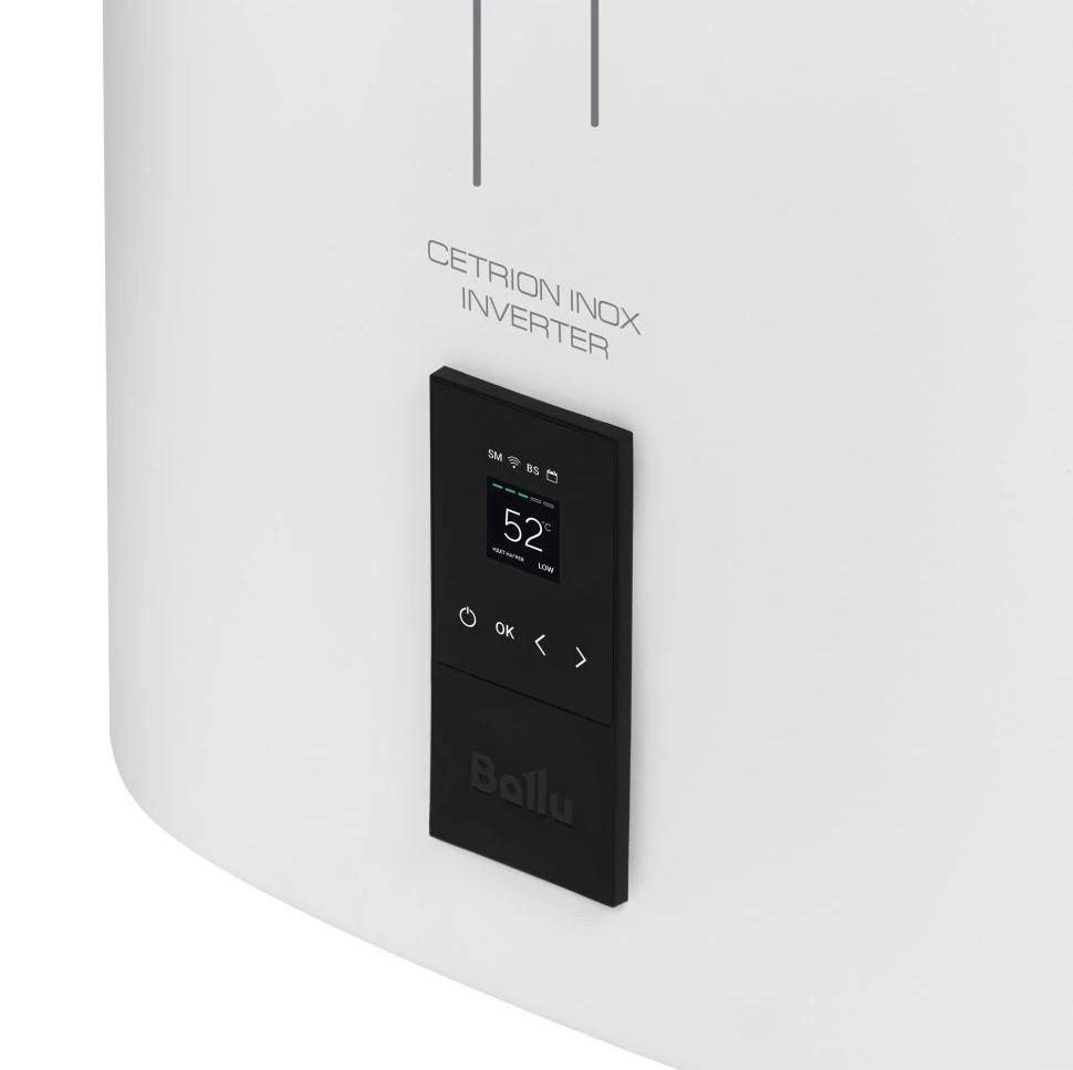 Накопительный водонагреватель Ballu BWH/S 100 Cetrion Inox Inverter — изображение 8
