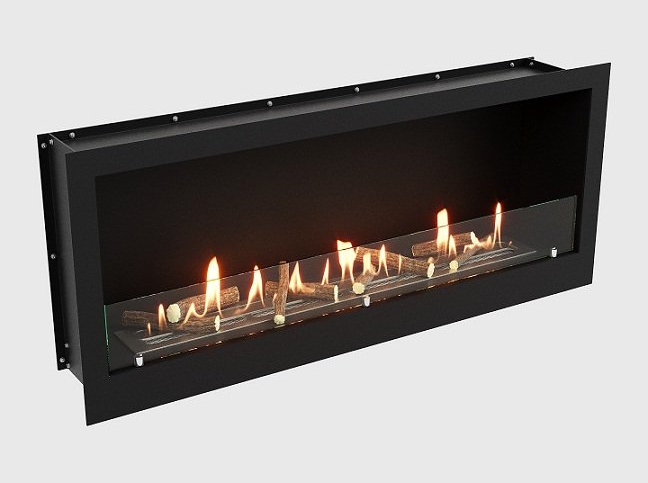 Встроенный биокамин Lux Fire Кабинет 1130 S ВБКК-1130S